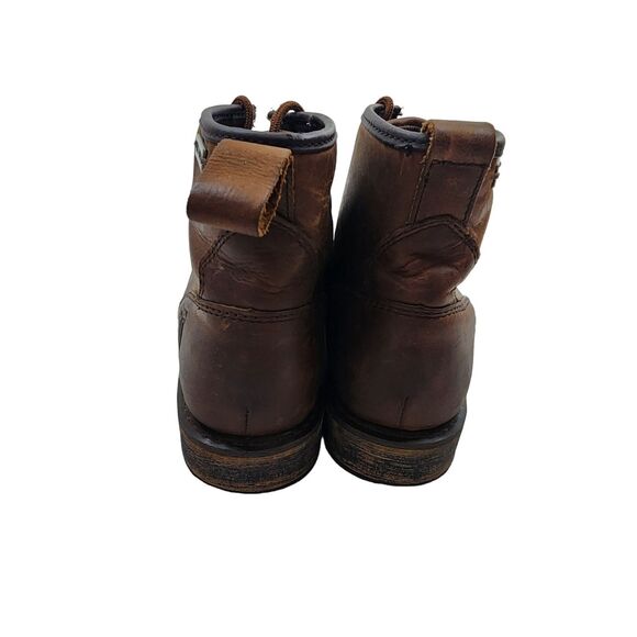 Harley-Davidson Darrol Mens Size 12 M Motorcycle Boots Brown Leather D93192 - Picture 5 of 8